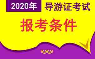 2020年全国导游证报考条件公布了吗？