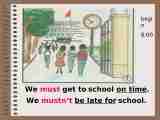 Unit 2 School Life Lesson 2 School Rules 课件