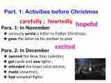 模块1 Unit 3 Celebration Lesson 4 Memories of Christmas 课件