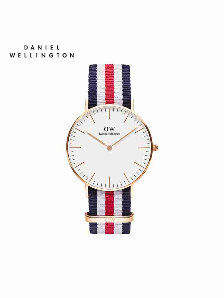 DW|Daniel Wellington|男款|手表|Daniel Wellington Canterbury 撞色织纹女士腕表