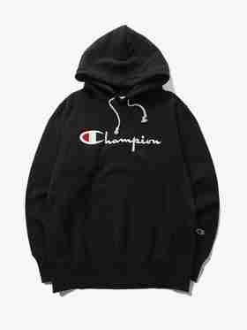 【卫衣】CHAMPION BIG SCRIPT HOODED