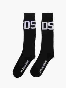 【男士袜子】GCDS MACRO BASIC LOGO SOCKS 02 BLACK