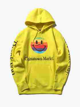 【卫衣】CHINATOWN MARKET SMILEY APPLE HOODIE