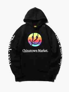 【卫衣】CHINATOWN MARKET SMILEY APPLE HOODIE