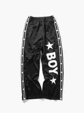 【男士运动裤】BOY LONDON  LOGO字母织带休闲裤