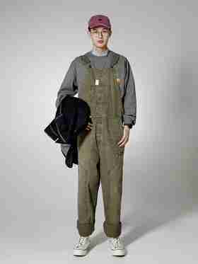 【休闲裤】MADNESS WASHED OVERALLS