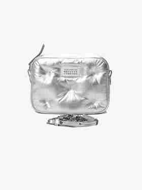 【男士手拎包/单肩包】Maison Margiela  GLAM SLAM BAG Silver