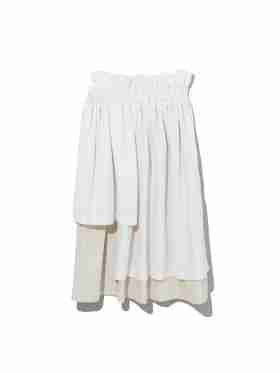 【半身裙】MADGIRL LAYERED RUFFLE SKIRT