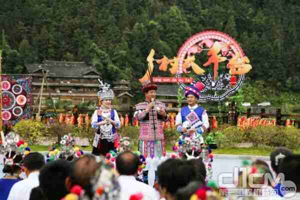 《乡村大舞台》栏目节目录制现场