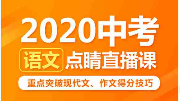 上海昂立教育中考语文冲刺直播课