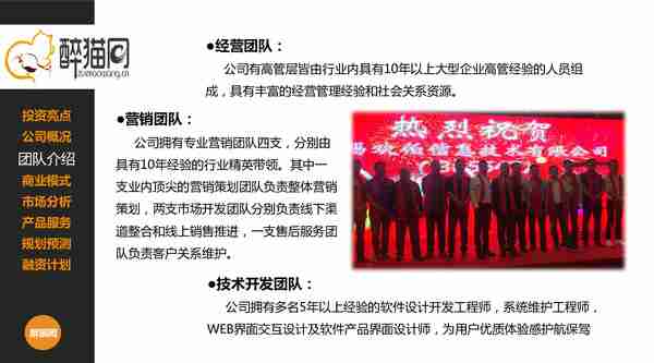 酒类电商平台创业项目_醉猫网商业计划书BP