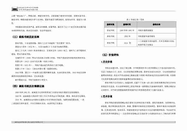 崇实书院抢险加固方案