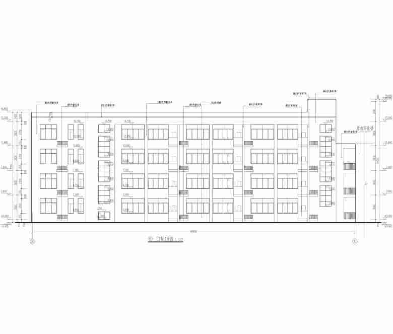 [浙江]3层钢框架结构教学楼全套施工图2017